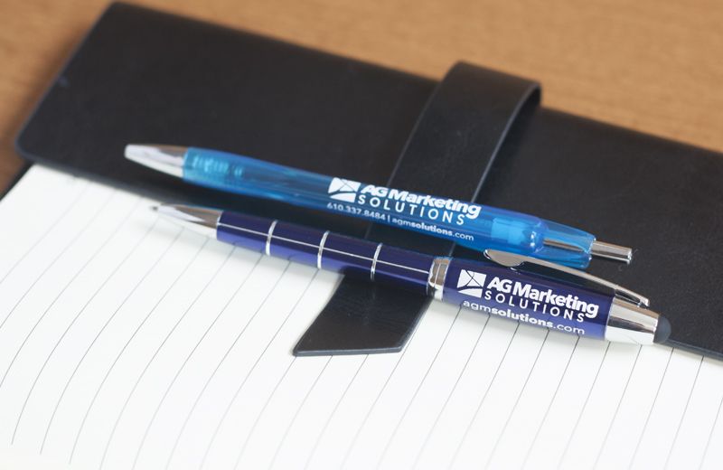 Imprinted Pens, Swag, and Promotional Products for the Philadelphia, Pennsylvania Area Custom printed pens with logos